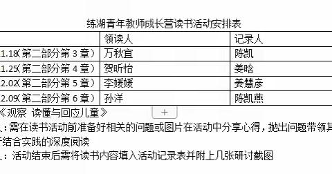 静享书香，遇见美好——2024丹阳市练湖教育集团青年教师成长营线上读书会