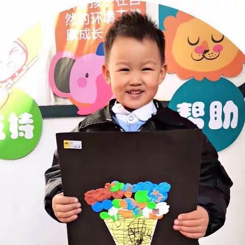 爱幼赞全脑教育博远幼儿园~爱赞一班（李昀溪）小朋友成长档案