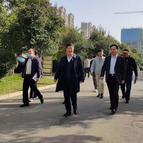 集团副总经理王禄仕带队对我司十四运供水保障工作进行指导检查