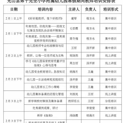 【教研学习】“幼”见开学季，“师”训路先行——十小附属幼儿园来园前教师培训