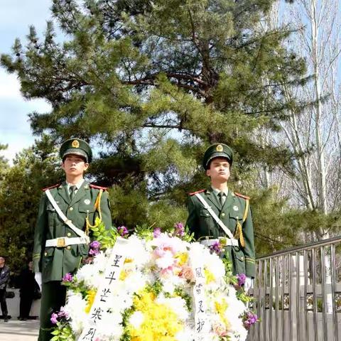 宣化区烈士陵园清明节祭奠烈士纪实