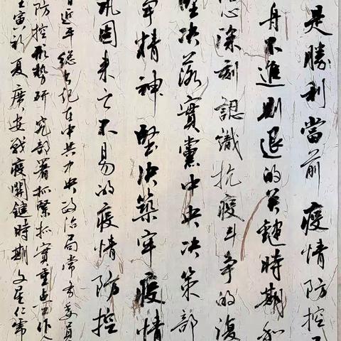 抗击疫情·万众一心 岳池县书法作品网络展  第三期
