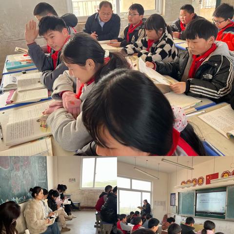听课指导促发展，砥砺前行上台阶—半堤镇成庄小学听评课活动