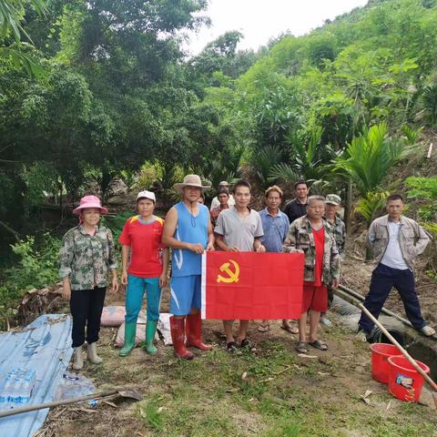 牙日村党支部结合党史学习教育开展主题党日活动