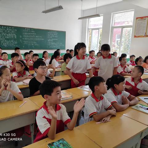 我相信，我能行——马头镇中心小学五二中队竞选中队委掠影