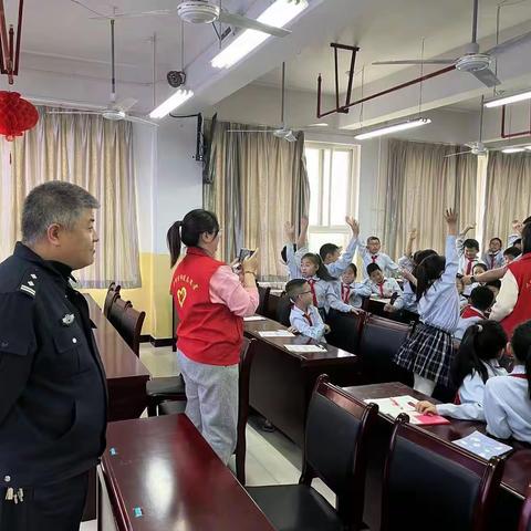 【法制宣传】谭家所深入永顺路小学开展法制宣传教育