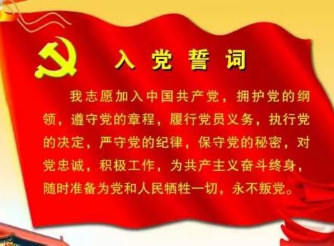 重温入党誓词 激励学习精神