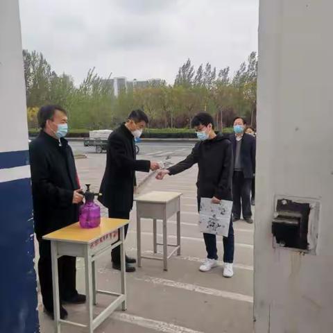 开学在即，城南中学进行开学复课演练