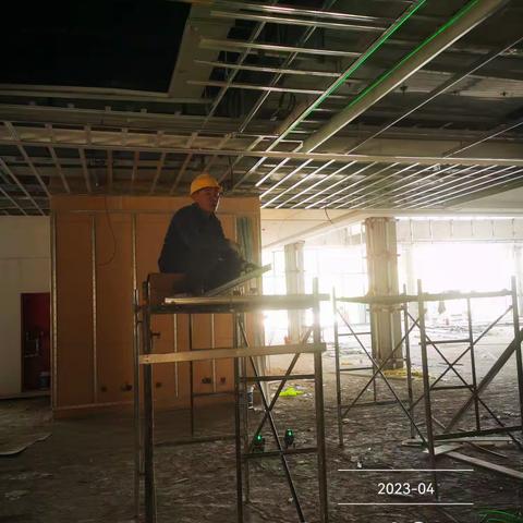 妇保院4月10日施工