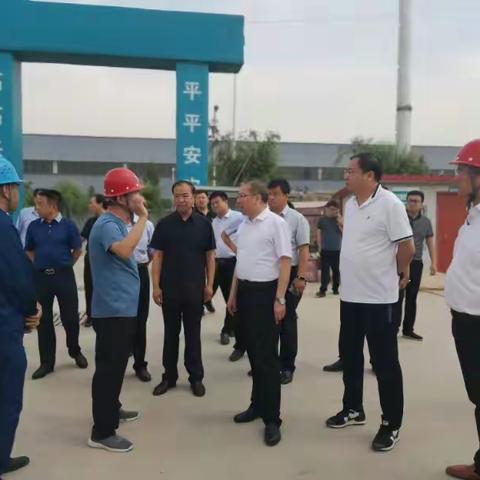 魏县县委书记卢健、县长樊中青深入经济开发区调研环境保护工作