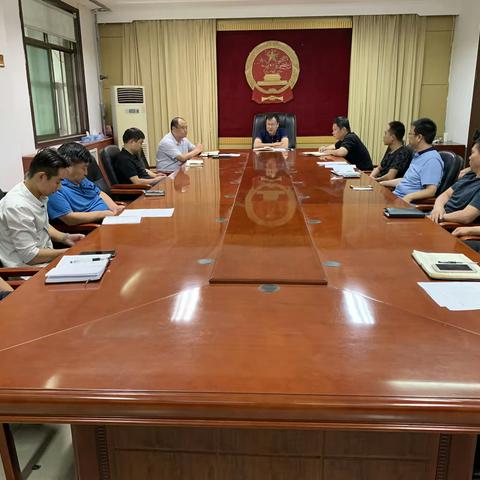 魏县召开空气质量管控周例会