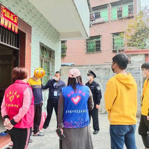 “真情走访暖人心 平安关爱在行动”___新埠街道开展高风险吸毒人员走访活动