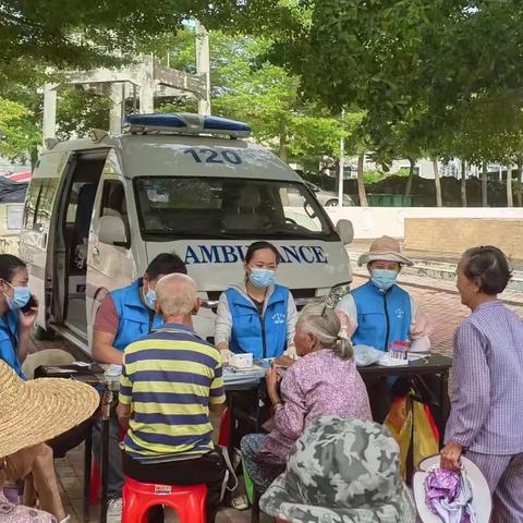 健康行动进乡村 免费体检暖人心——昌化镇新城村联合昌城卫生院免费为村民体检