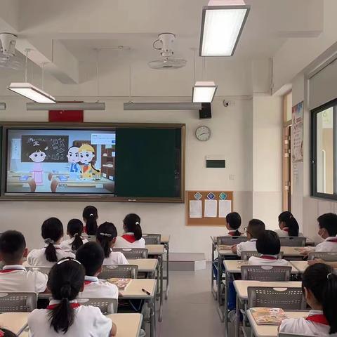 扫黄打非齐发力 护苗行动树新风 ——中山市华辰实验中学（小学校区）观看扫黄打非系列动画