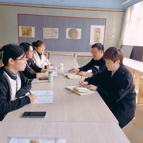 芳华待灼 砥砺深耕——记滨城区初中美术名师工作室2023年第一次活动
