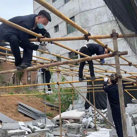 坚决拆除私搭乱建，保障重点项目开工建设