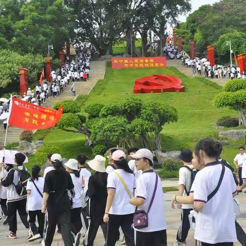 “走红色道路，做红色传人”——百色市第一中学开展2021年红色研学之旅活动