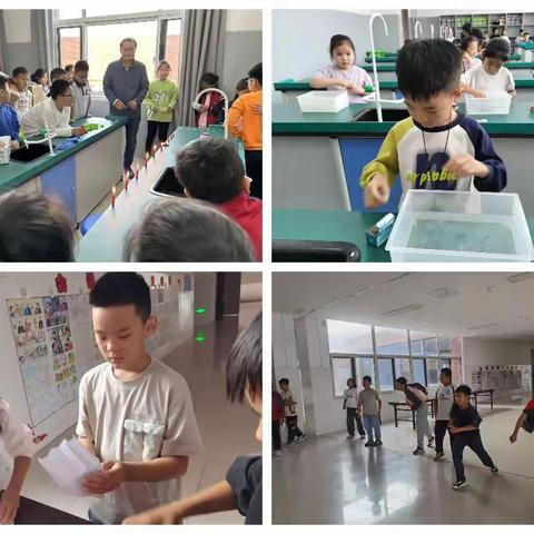 享受科学乐趣，创造美好未来—垦利区第四实验小学举行第二届校园科技周活动