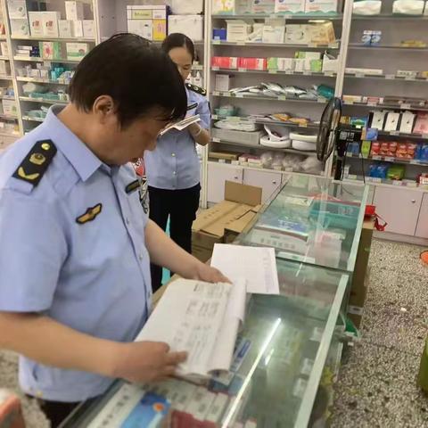 高陵区市场监管局药械化科进行夏季药品专项督导检查