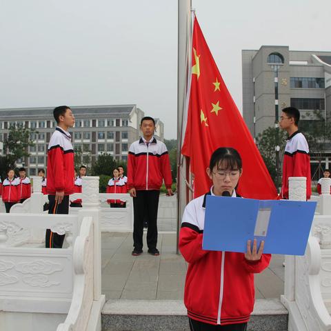 信中国——章丘一中初中部“诵读红色经典不负韶华使命” 主题诵读活动