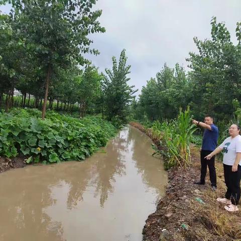 南关东村坚持站好巡河岗