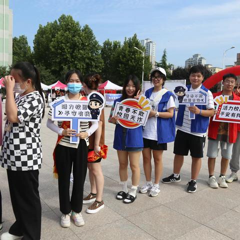 【七警进校园】新生宣传第一站走进山东女院