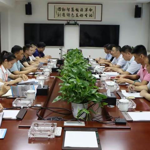 安徽理工大学莅临南都华铂科技参观指导