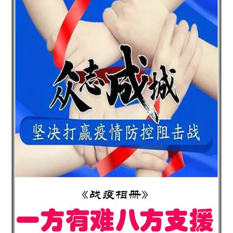 战疫相册《一方有难八方支援》