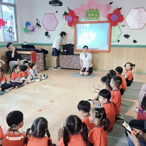 “润物无声，花开有声"卫门口幼儿园大一班家长开放日