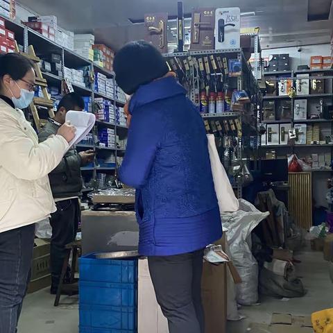 【后洲街道】同晖社区开展安全生产督查活动