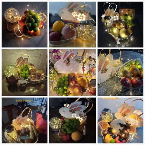 中秋备果盘 ，一起待月圆