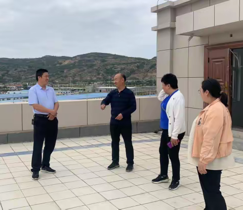 甘肃省家协冯会长、王会长督察家政培训机构工作