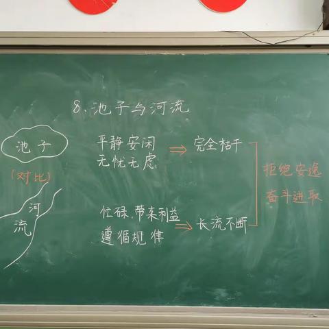 西荆小学三年级语文《池子与河流》听评课记录