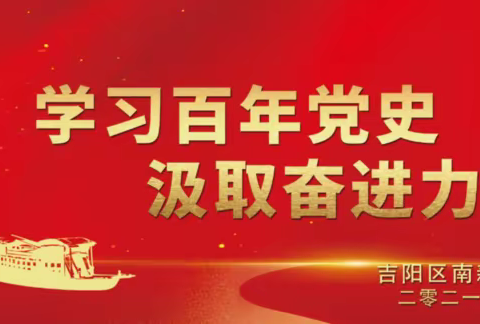 学史增信 坚定信念——南新居流动·候鸟党支部开展党史读书会的党日活动