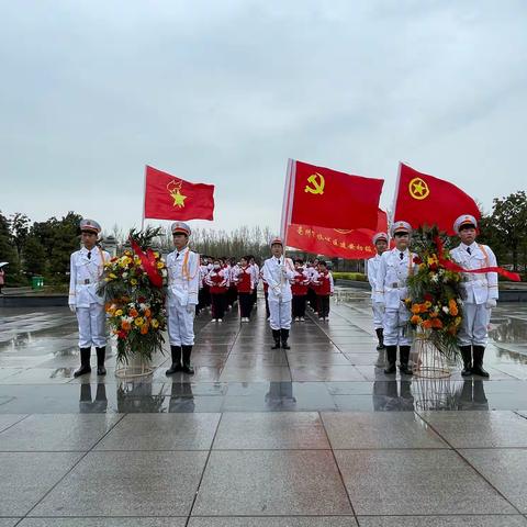 “传承红色基因 • 缅怀革命先烈”建安中学清明祭英烈活动