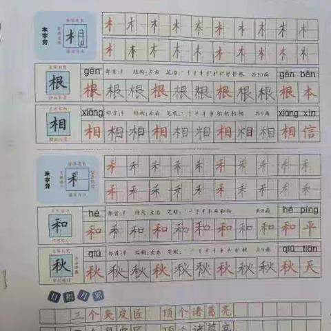 晋师附小二二班田思涵的暑期生活