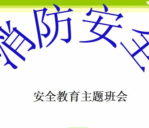 何楼中心小学关于开展“消防日”主题班会的活动总结