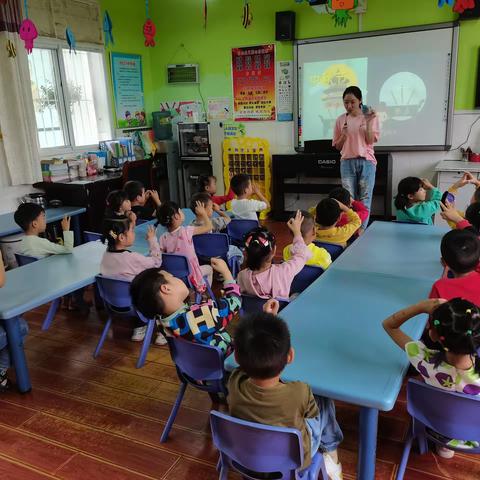 知中秋·唱中秋·绘中秋·品中秋——襄城区新集中心幼儿园中秋节活动
