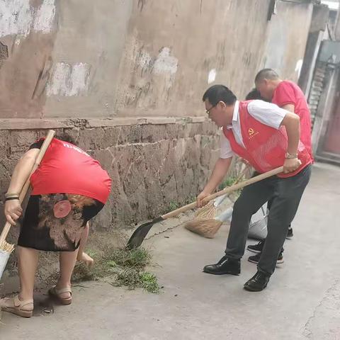 汀田街道后里社区荣里环境综合整治简报