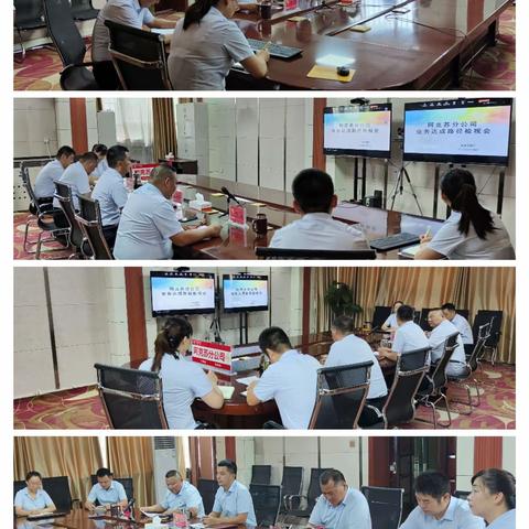 阿克苏分公司召开全年业务达成路径检视会议