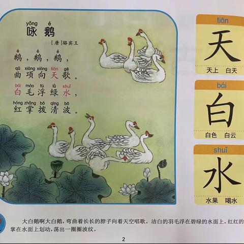 古诗《咏鹅》