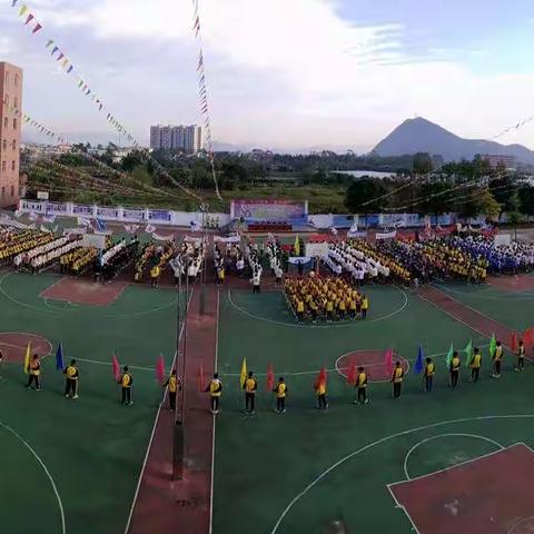 激情澎湃，芸芸健儿挥汗水；莲韵溢香，莘莘学子展风姿——记莲塘镇初级中学2021年体艺节