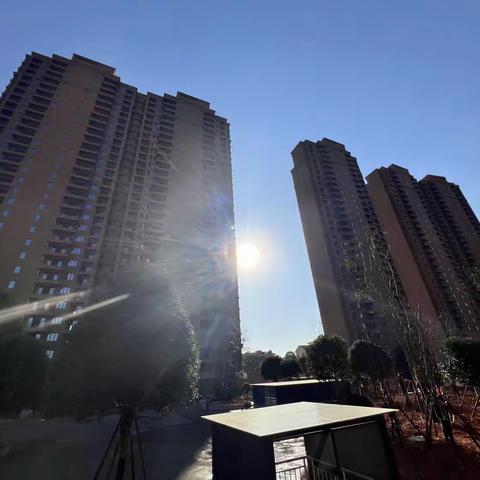 紫华郡五期十月份工地进度