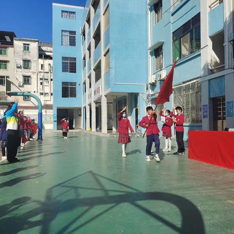 喜迎二十大，争做好队员——怀城街道第二小学庆祝建队73周年暨新队员入队仪式（第二批次）