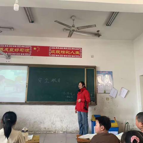 泊口乡第一完小交通安全之骑行安全