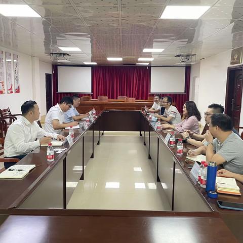 农投集团与中国船舶旗下相关企业进行合作洽谈