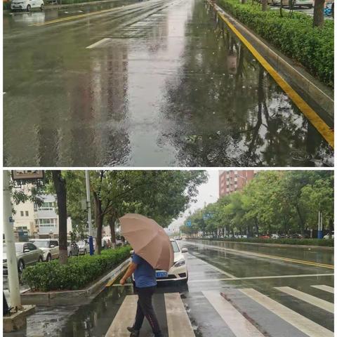 家校情，雨中行—雷庄镇中学家访纪实