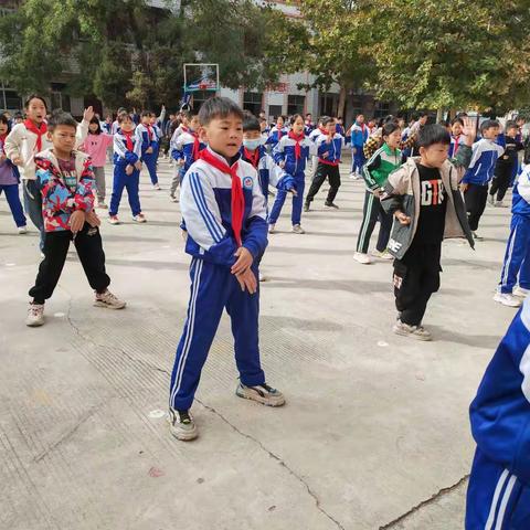 蒲西宋庄小学—“双减”下，阳光大课间“武”起来