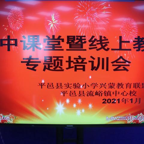 实小兴蒙教育联盟、流峪镇中心校举行空中课堂培训会暨线上教学专题研讨会