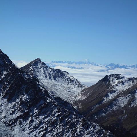 不虚此行 步履不停（三）巴朗山主峰 ，垭口●冲顶